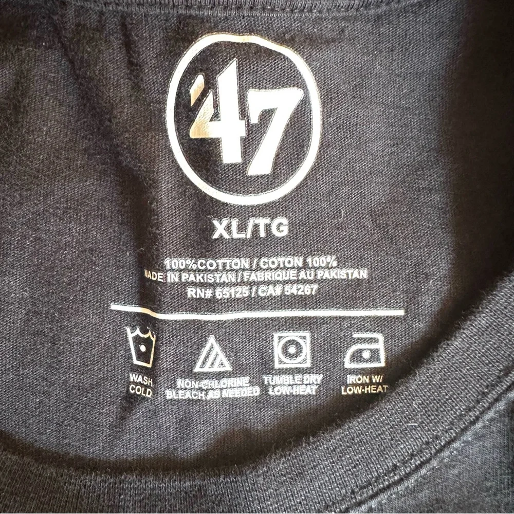 ‘47 Brand Raiders Graphic Tee – NFL Fan Shirt, Size XL - Picture 4 of 4